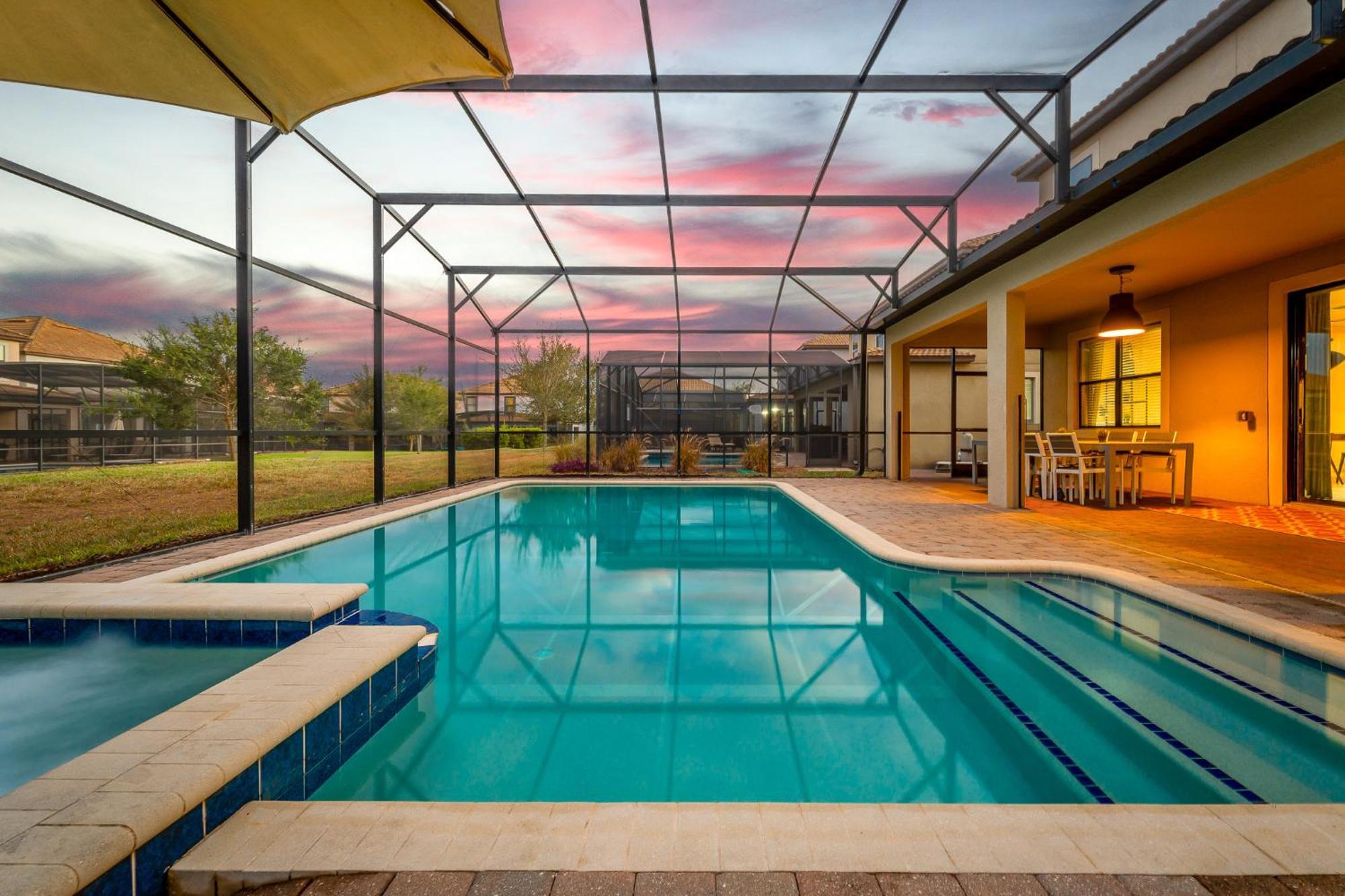 Heated Pool + Free Waterpark + Lazy River + Grill Davenport Exteriér fotografie