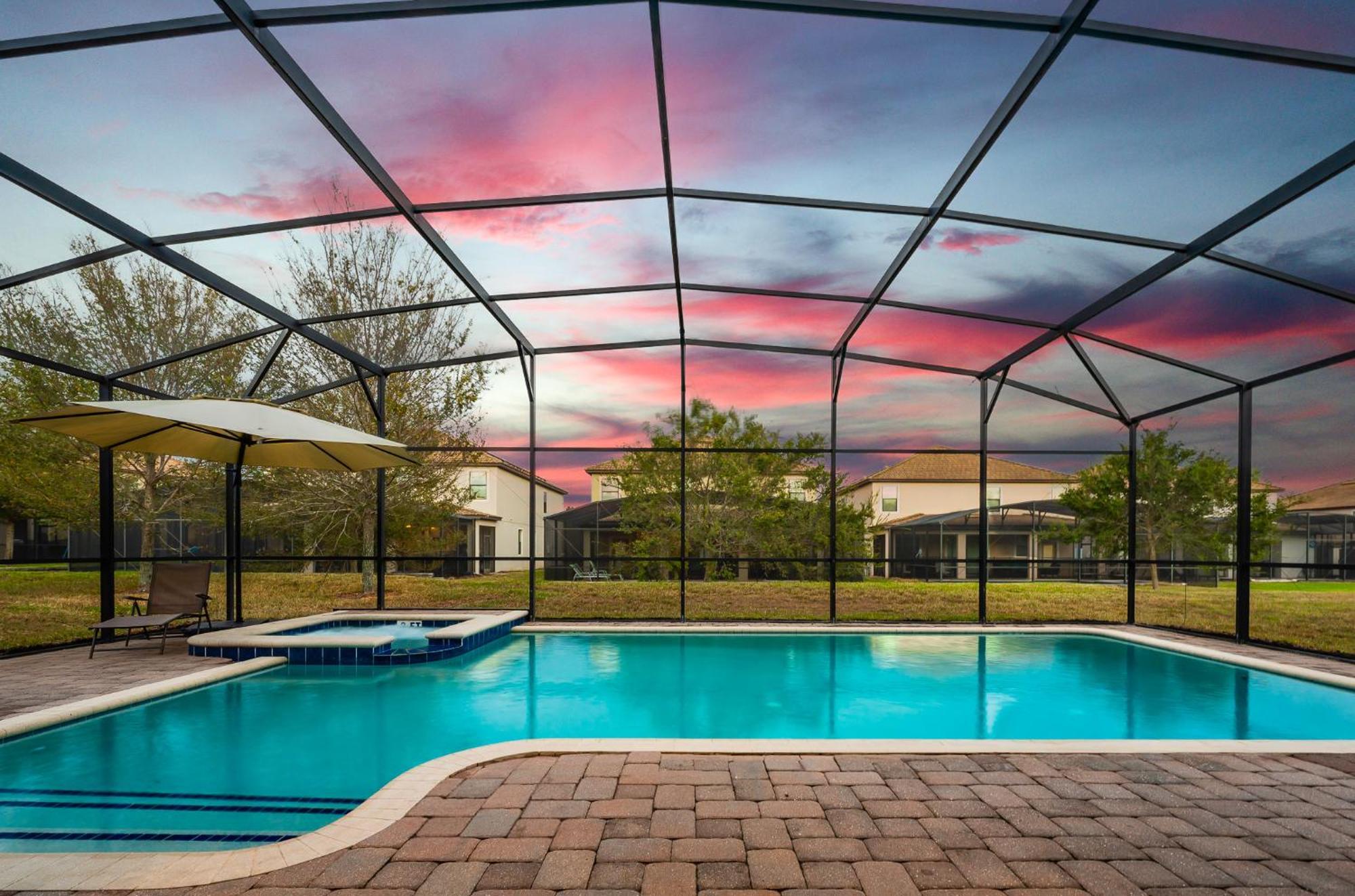 Heated Pool + Free Waterpark + Lazy River + Grill Davenport Exteriér fotografie